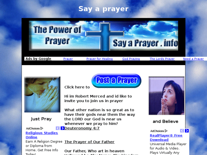 www.sayaprayer.info