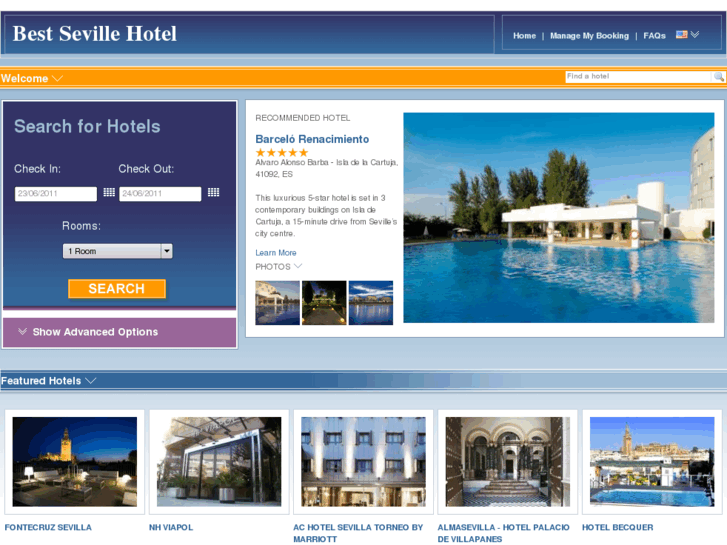 www.bestsevillehotel.com