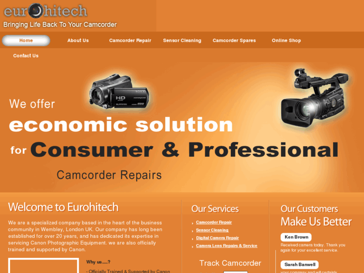 www.camcorder-repairs.com