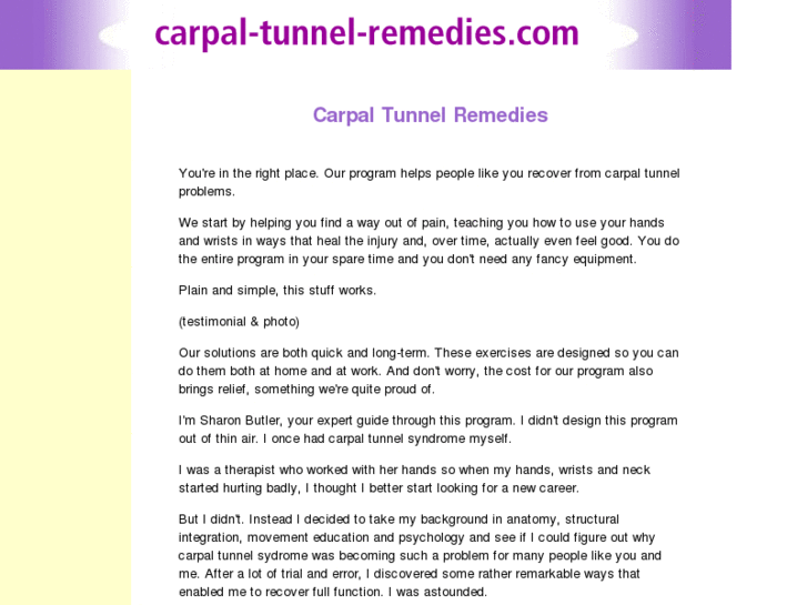 www.carpal-tunnel-remedies.com