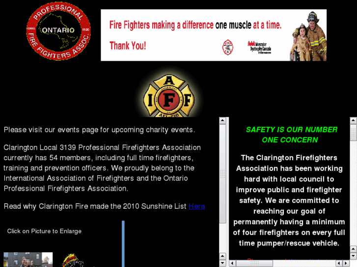 www.claringtonfirefighters.com