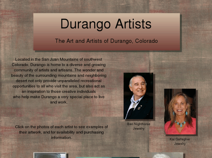 www.durangoartists.com