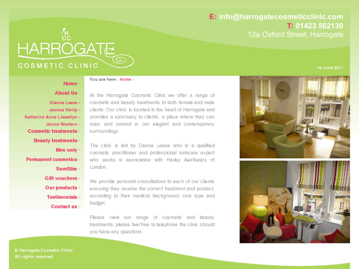 www.harrogatecosmeticclinic.com