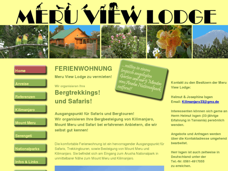 www.meru-view-lodge.com