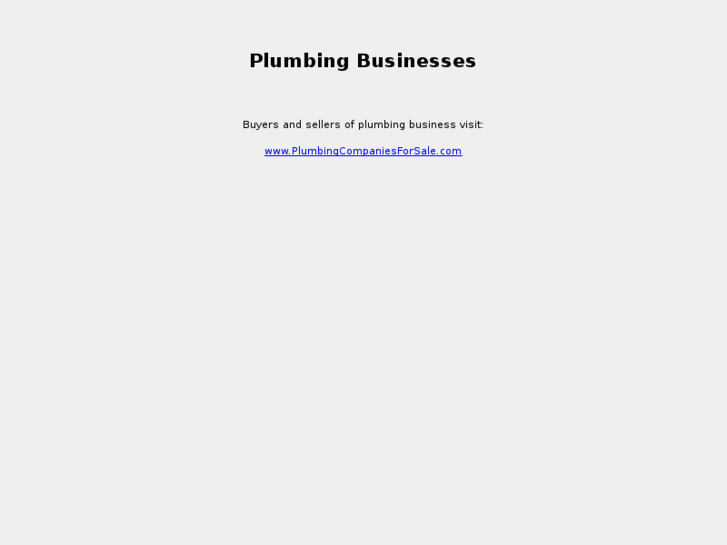 www.plumbingbusinesses.com