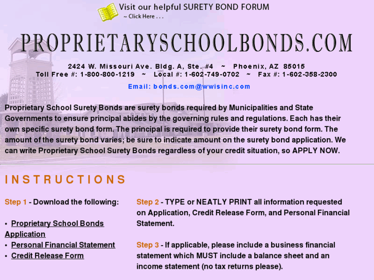 www.proprietaryschoolbonds.com