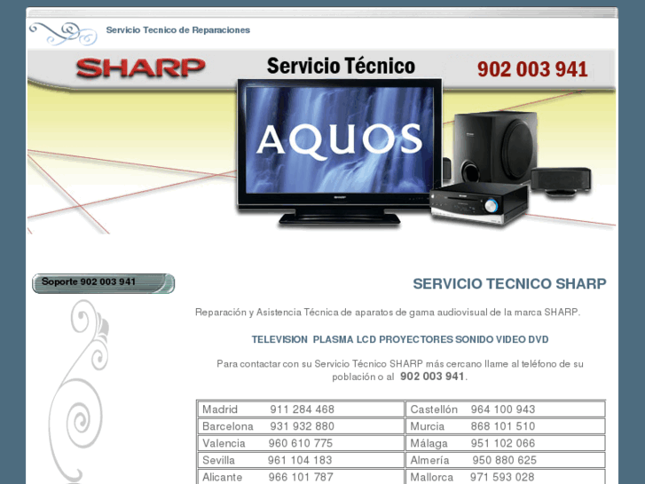 www.servicio-tecnicosharp.es