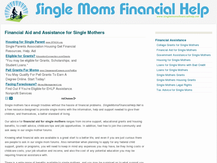 www.singlemomsfinancialhelp.net