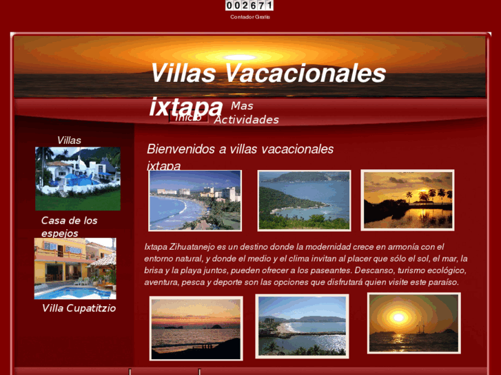 www.villasvacacionalesixtapa.com