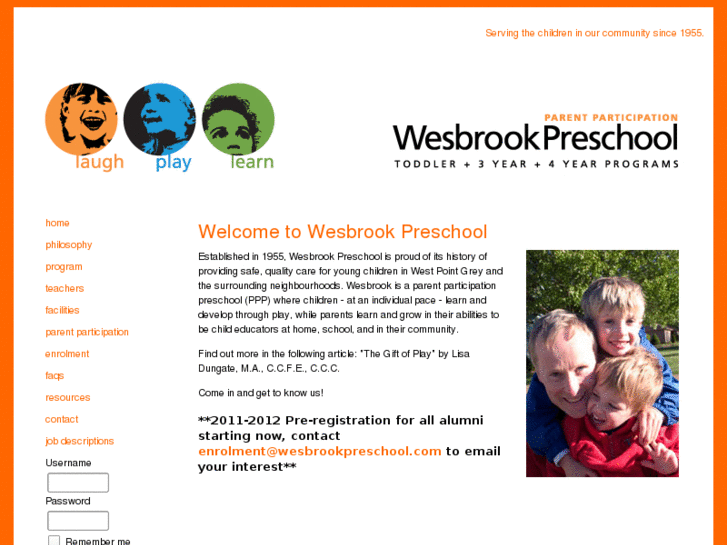 www.wesbrookpreschool.com