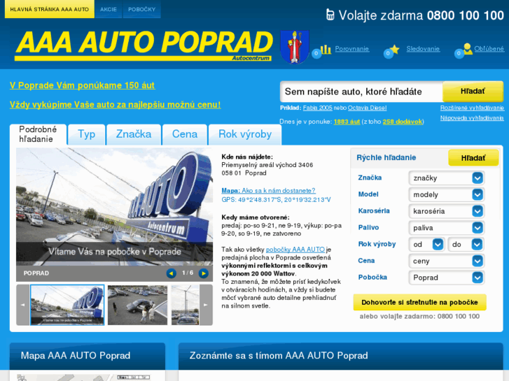 www.aaa-auto-poprad.sk