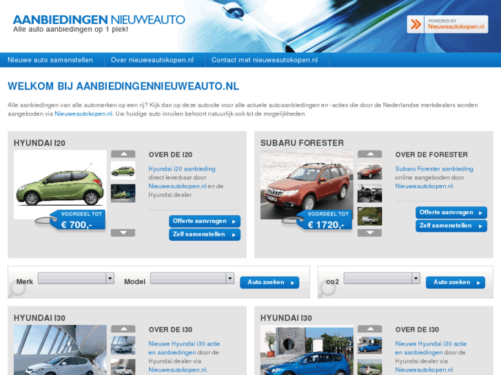 www.aanbiedingennieuweauto.nl