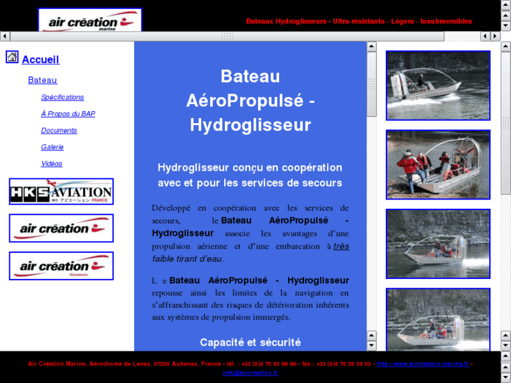 www.aircreation-marine.fr