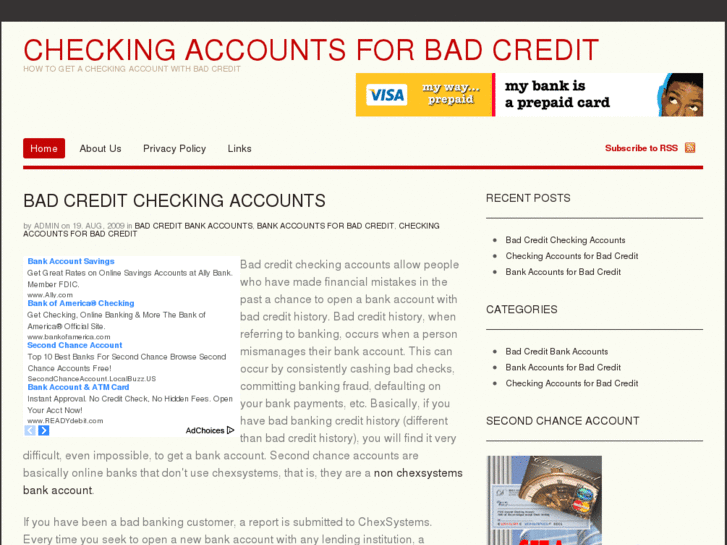 www.checkingaccountsforbadcredit.org