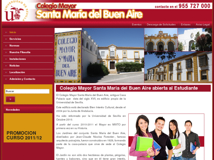 www.colegiomayorsantamariadelbuenaire.es