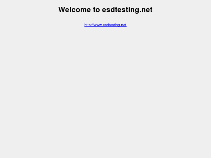 www.esdtesting.net