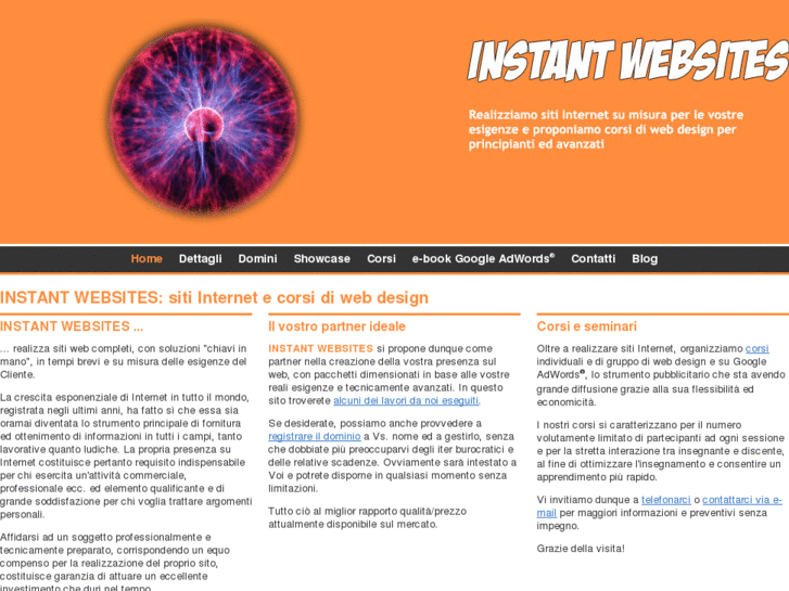 www.instantwebsites.it