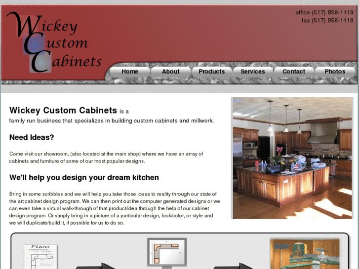 www.wickeyscustomcabinets.com