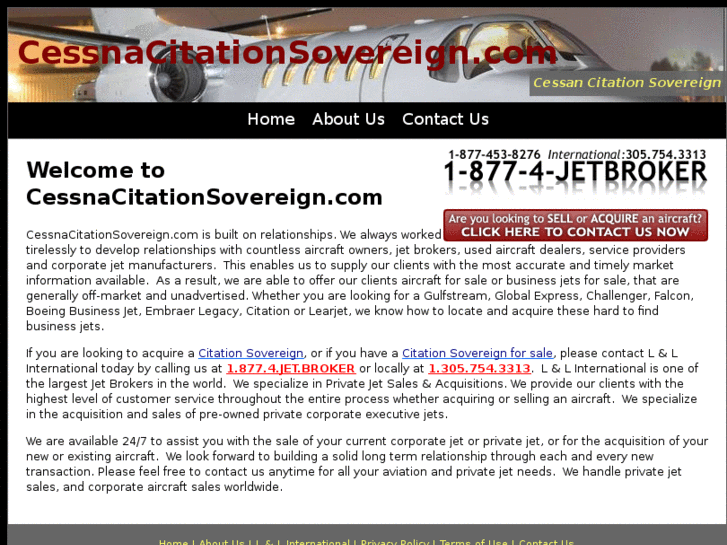 www.cessnacitationsovereign.com