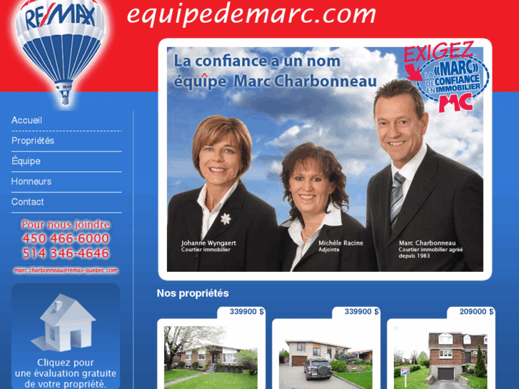 www.equipecharbonneau.com