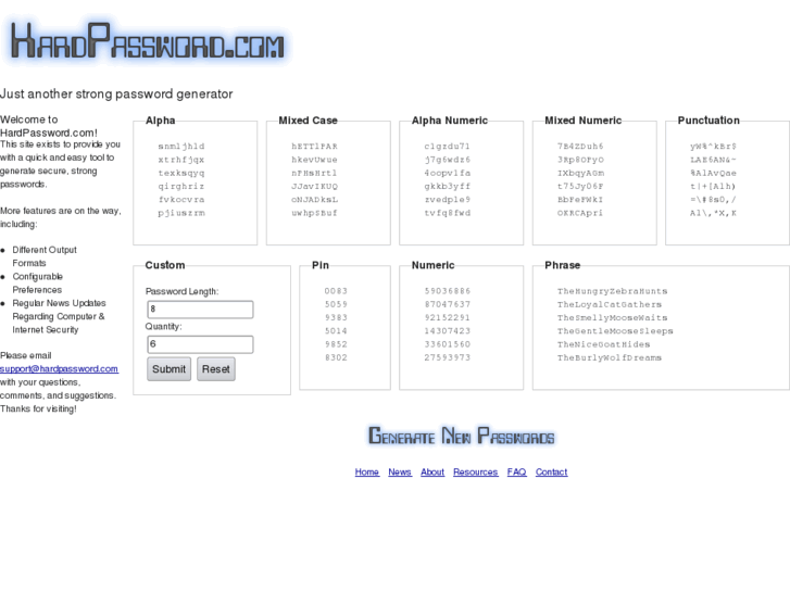 www.hardpassword.com