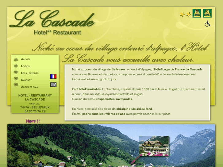 www.hotel-lacascade.com