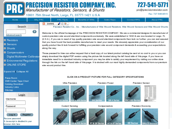 www.precisionresistor.com