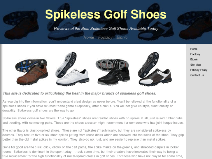 www.spikelessgolfshoes.net