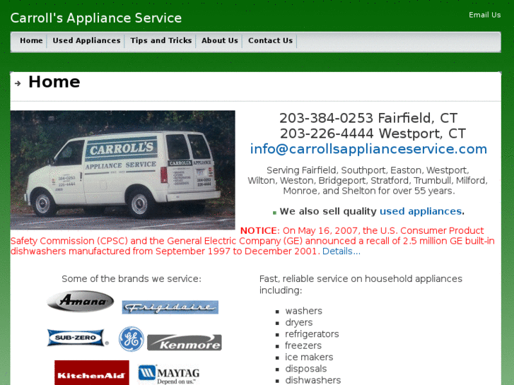 www.carrollsapplianceservice.com