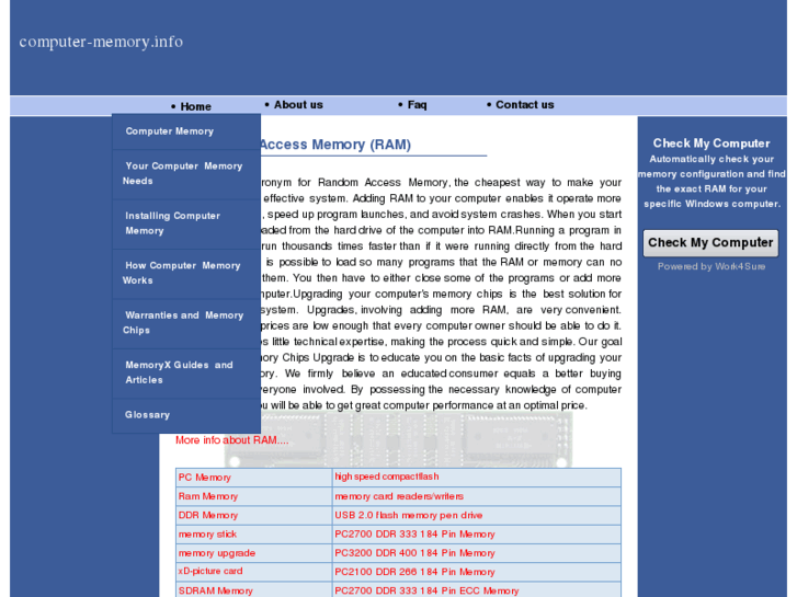 www.computer-memory.info