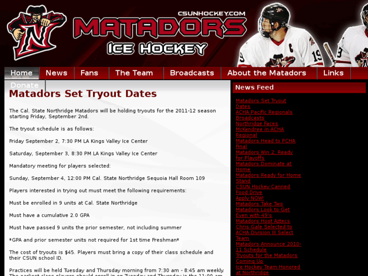 www.csunhockey.com