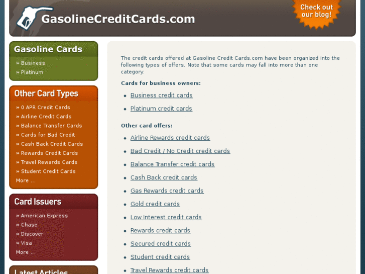 www.gasolinecreditcards.com