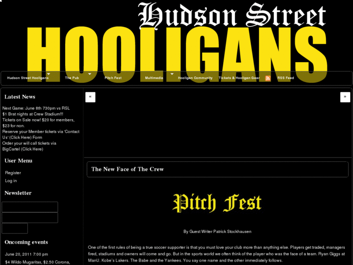 www.hudsonstreethooligans.com