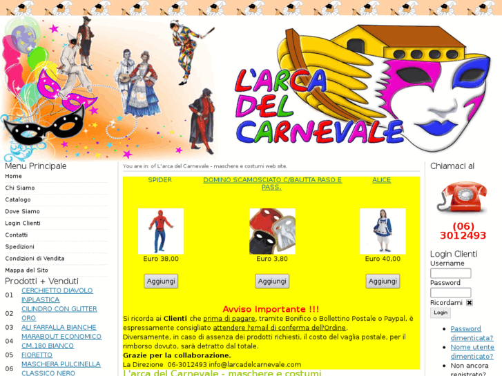 www.larcadelcarnevale.com