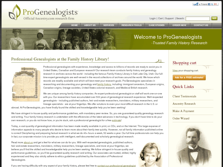 www.progenealogists.biz