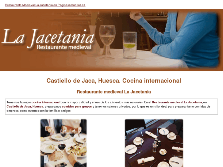 www.restaurantelajacetania.com