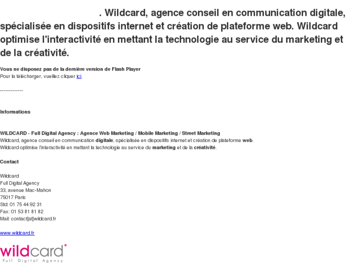 www.wildcard.fr