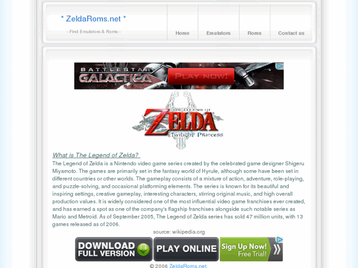 www.zeldaroms.net