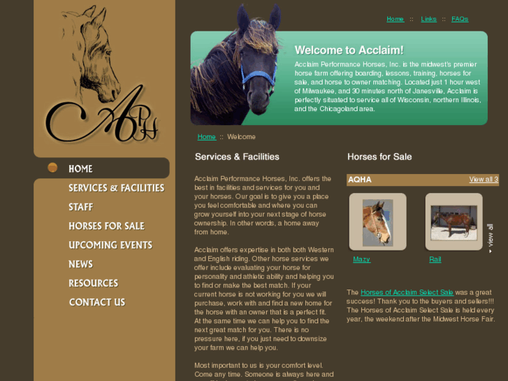 www.acclaimperformancehorses.com