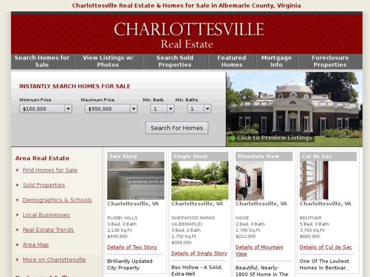 www.charlottesville-homesforsale.com