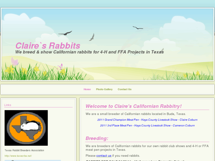 www.clairesrabbitry.com