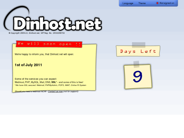 www.dinhost.net
