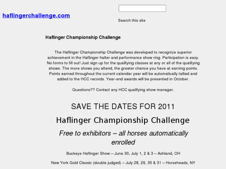 www.haflingerchallenge.com