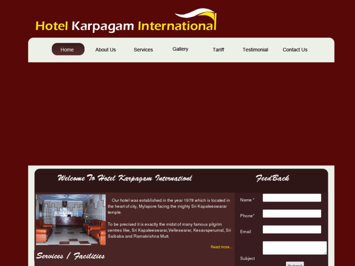 www.hotelkarpagam.com