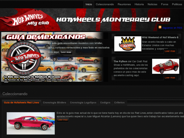 www.hotwheelscollectorsmexico.com