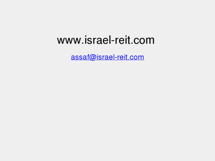 www.israel-reit.com