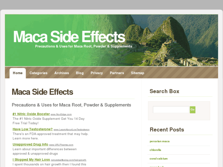 www.macasideeffects.com