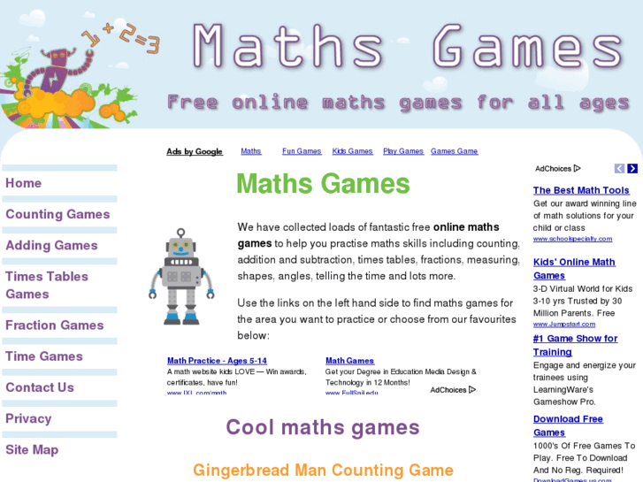 www.maths-games.org
