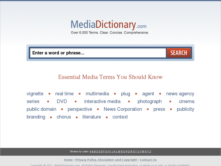 www.media-dictionary.com