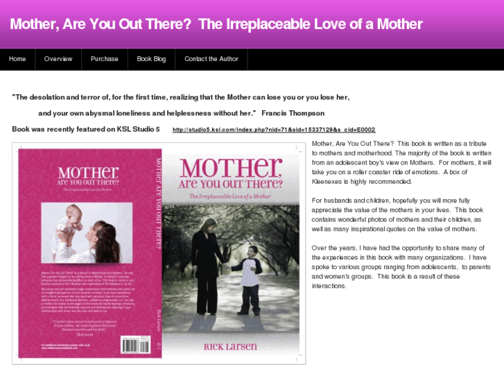 www.motherareyououtthere.com